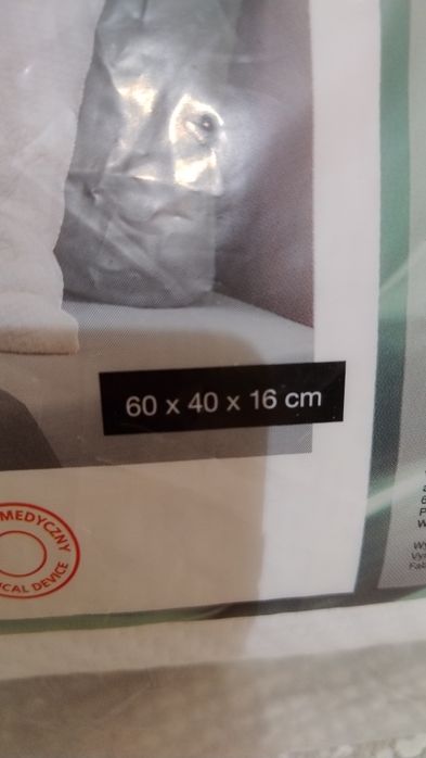 Poduszka ortopedyczna.