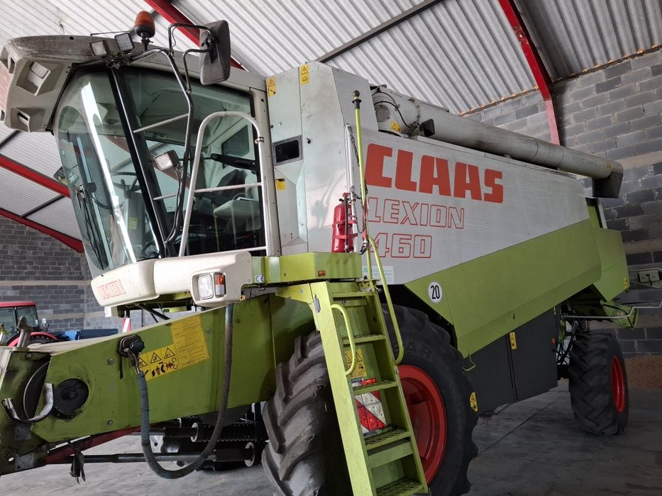 Claas lexion 460 rok 2000 silnik ve mercedes heder c 750