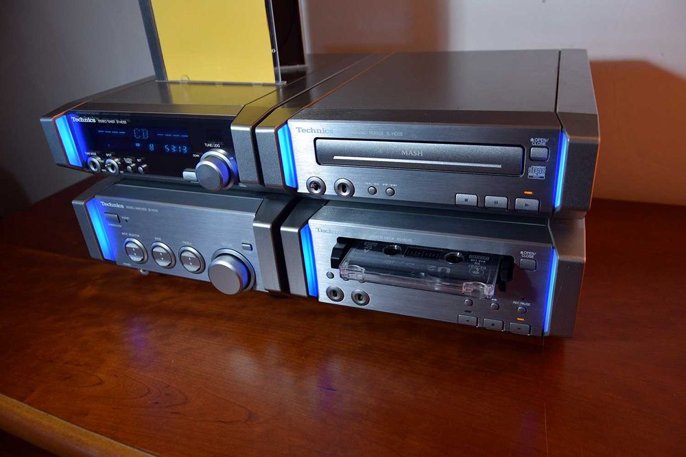 Aparelhagem Technics Leitor K7 horizontal