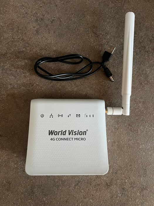 4G Wi-Fi роутер під SIM-карту — World Vision 4G Connect Micro