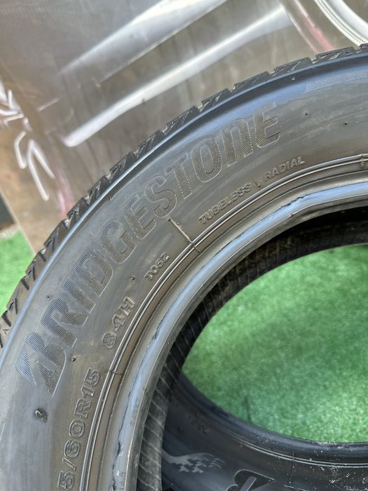 Шины б/у 185/60 R15 Bridgestone Turanza летние пара.