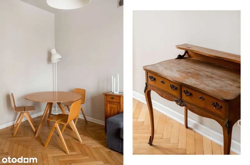 Słoneczne mieszkanie przy parku. Dolny Mokotów