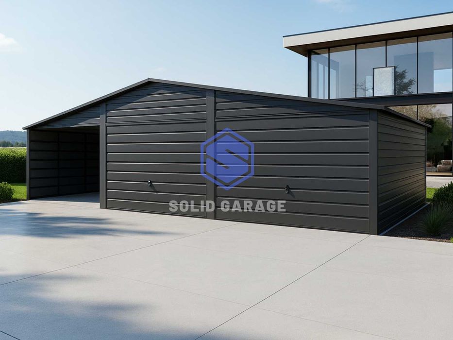 Garaż schowek na meble blaszany garaz 9x6m trzy stanowiska |9x5m 10x6|