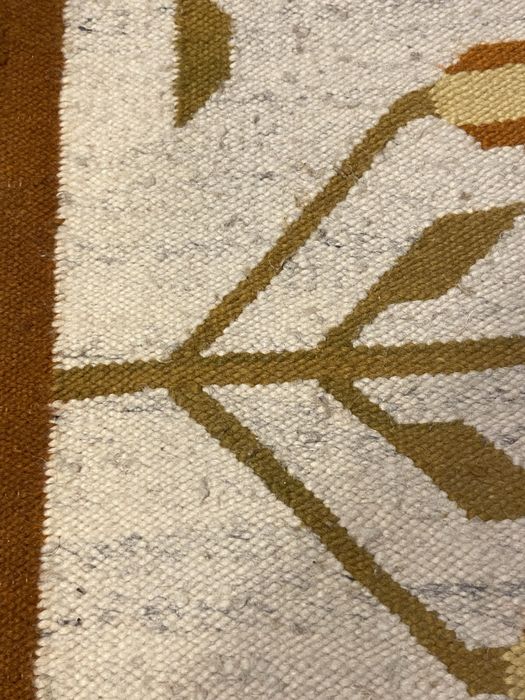 Wzorzysty prostokątny kilim