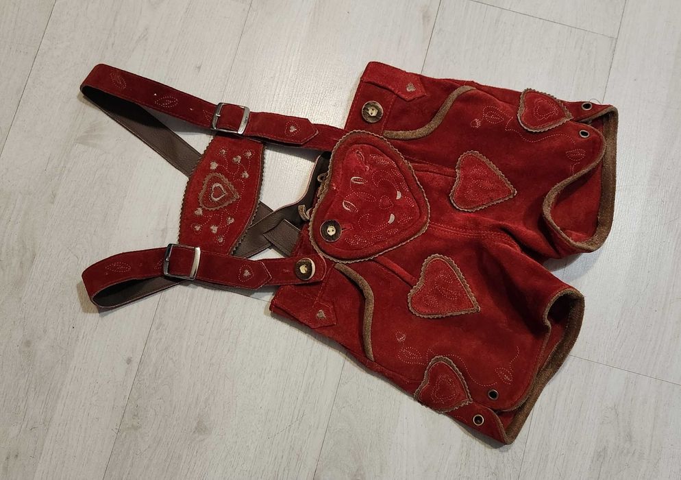 spodnie bawarskie bawarczyk strój przebranie ogrodniczki 2027