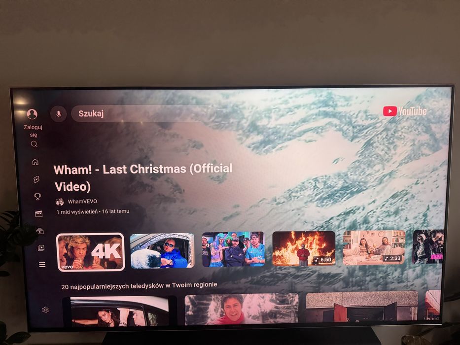 Telewizor SONY 65 cali - jak nowy ….