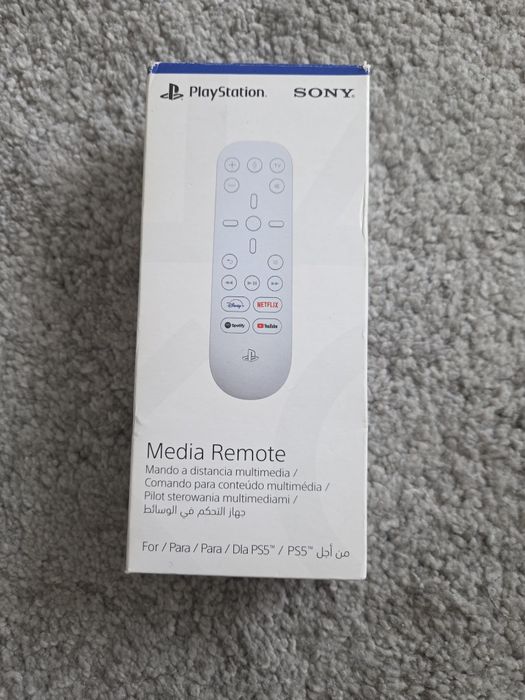 Sony PS5 Pilot sterowania multimediami