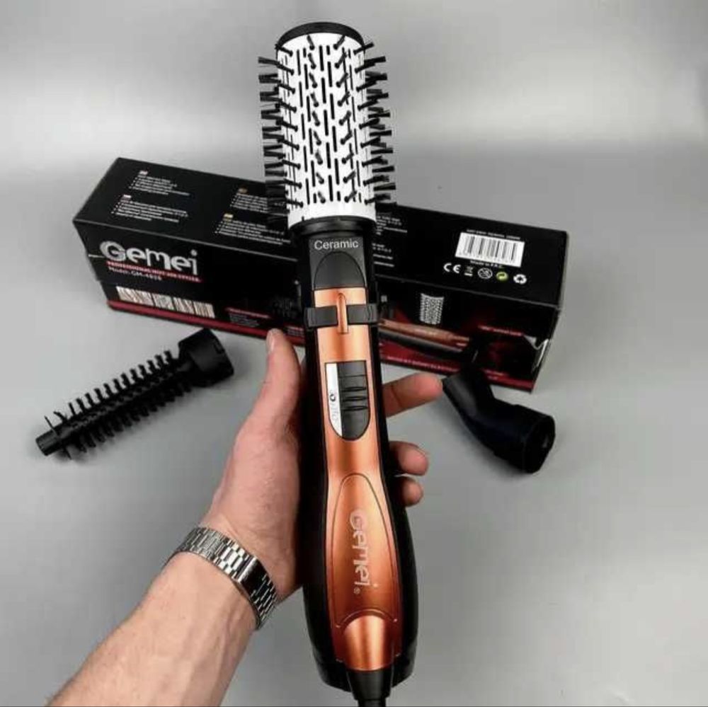 Фен браш 3в1 GM 4828 Gemei, щітка фен счетка, стайлер: 543 грн. - Фени ...