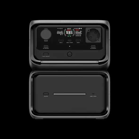 Зарядна станція EcoFlow RIVER 3 Max Plus 600(1200)Вт, 858Вт/час, EU