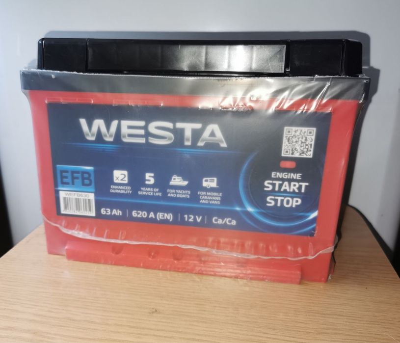 Продам Westa 63Ач EFB