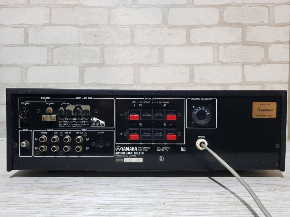 FM/AM Стерео ресивер/підсилювач Yamaha CR-220 Вт Japan з  Німеччини