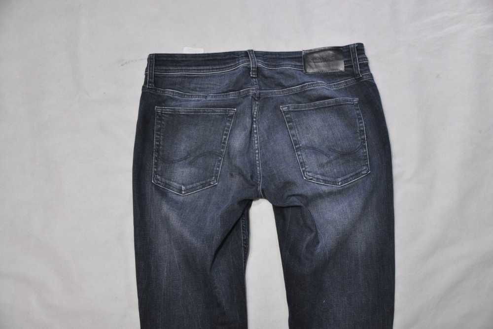 JACK & JONES L 90cm 34/34  męskie spodnie jeansowe skinny slim stretch s4v