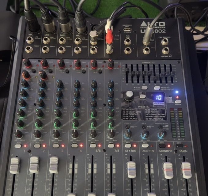 Mesa Alto Live 802 como nova