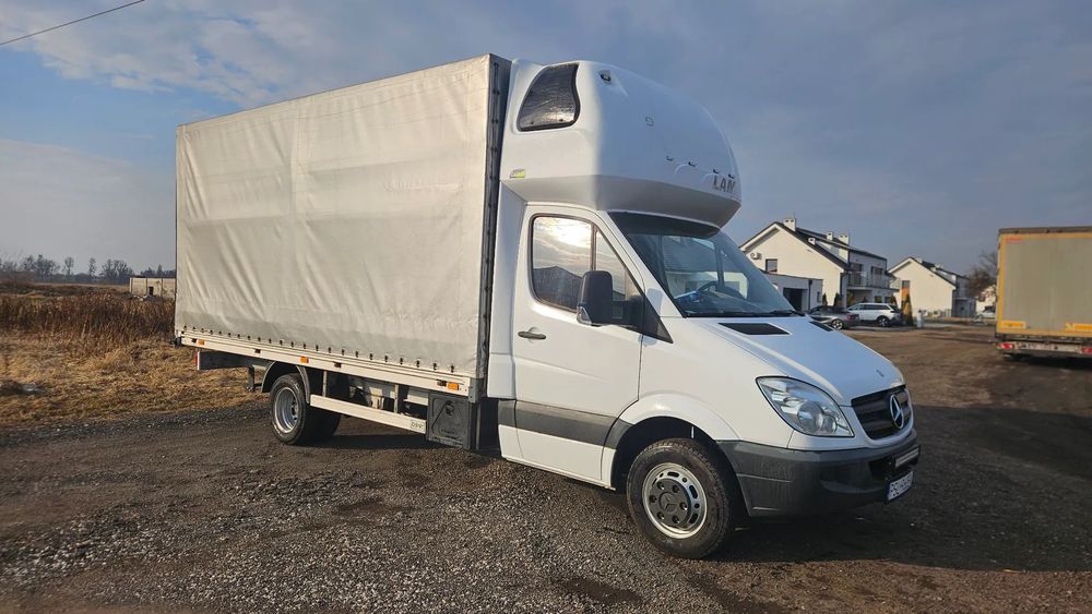 Mercedes-Benz Sprinter 513  Sprinter 513 plandeka 10 ep najazd hak 3.5 tony kabina