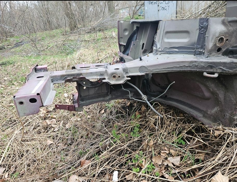 Правый ланжерон, порог, задняя панель Kangoo 2