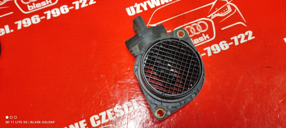 Przepływomierz Masowy Powietrza VW Sharan MK2 1.9 115 KM 2001 Gołdap