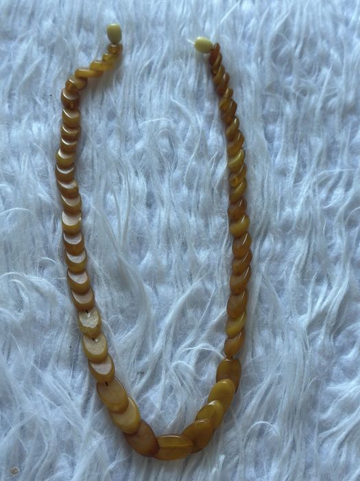Бусы янтарные винтаж
