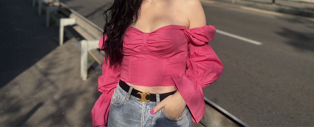 Блуза топ мон бланш