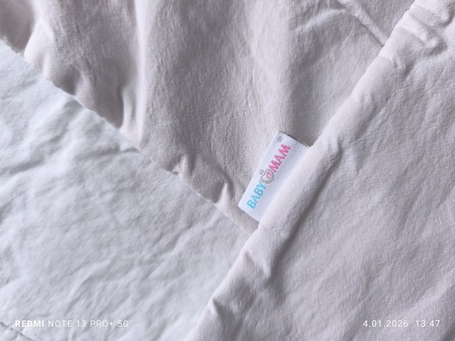 Zestaw 2 rożki i 10 pieluszek tetrowych dla niemowlaka