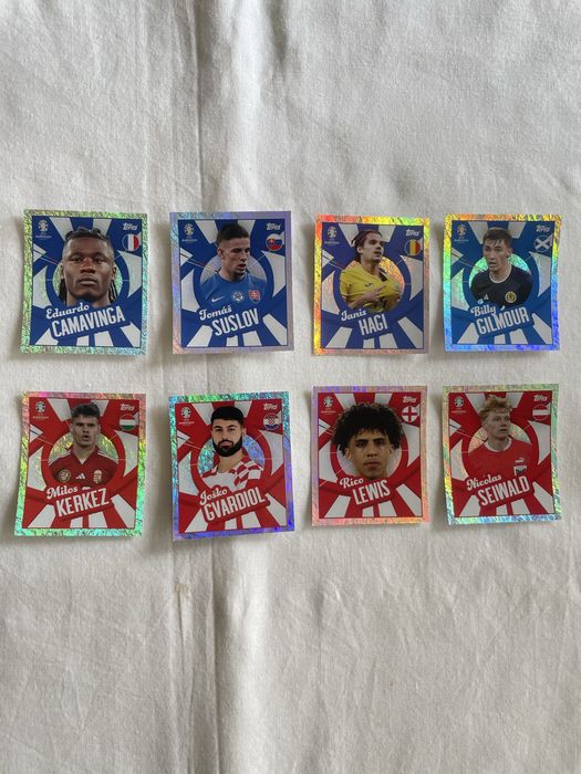 Troco ou vendo cromos Euro 2024