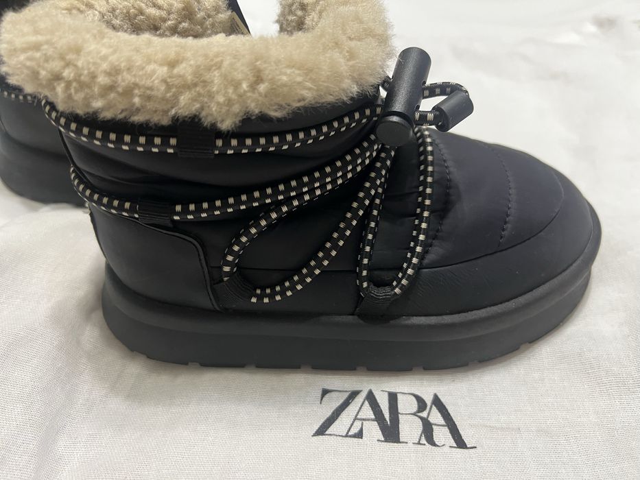 Зимові черевики-дутики Zara (угги)