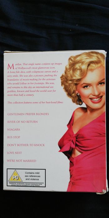 Coleção Marilyn Monroe em dois volumes, 14 filmes (portes grátis)