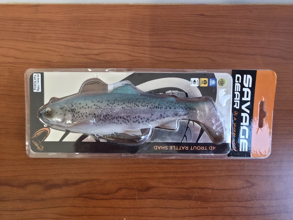 Guma Savage Gear 4D Trout Rattle Shad