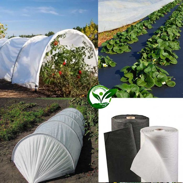 Агроволокно  агротканина спанбонд купити  чорне біле  рулон на метри