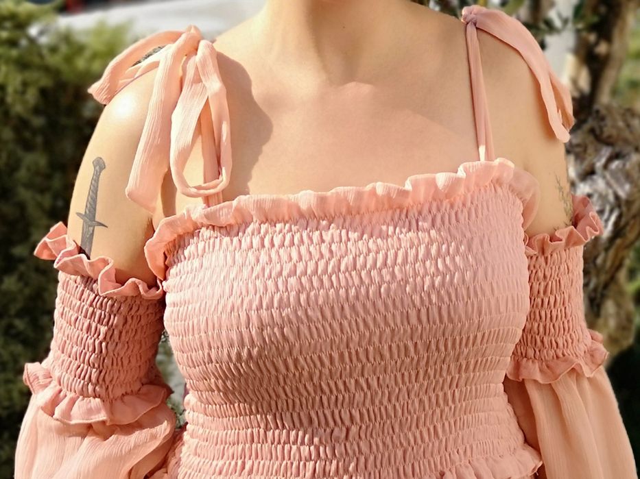 Vestido de cerimónia Etxart & Panno