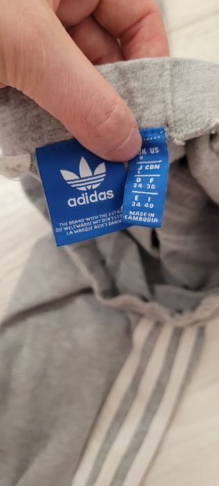 Legginsy adidas szare