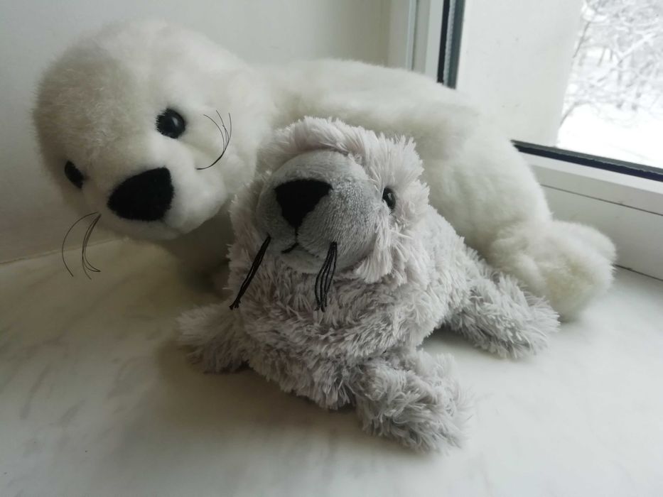 Плюшевий Білий Ведмедик