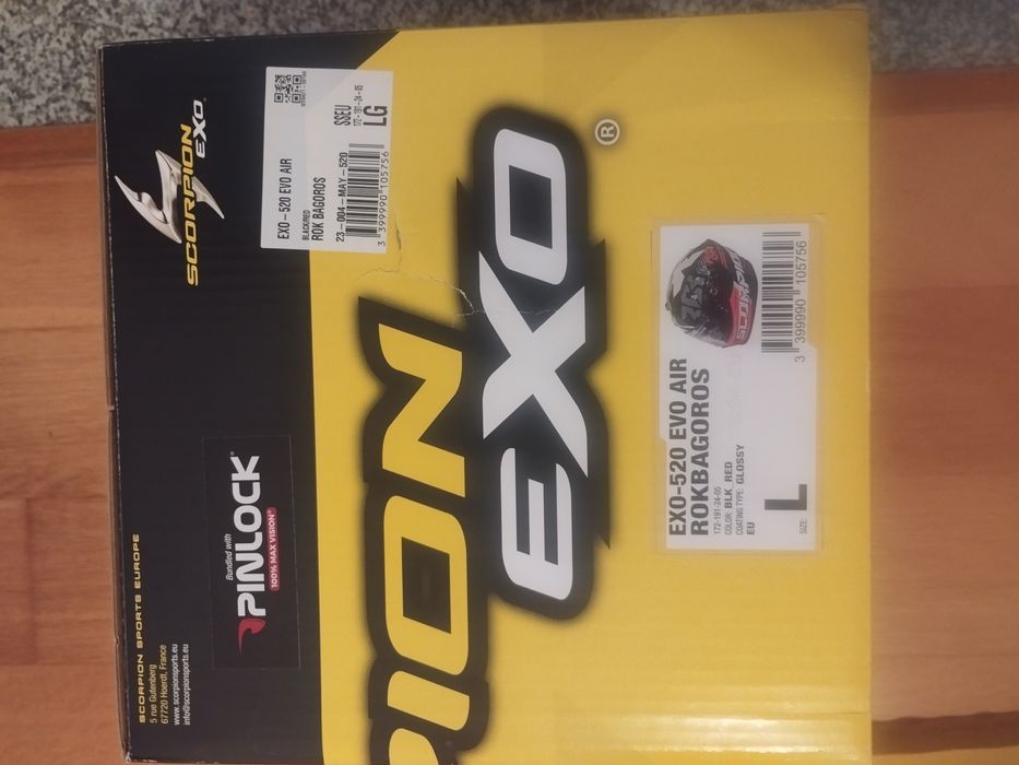 Capacete Escorpion Exo-520 evo air