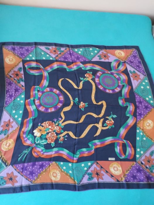 Chustka apaszka jedwabna