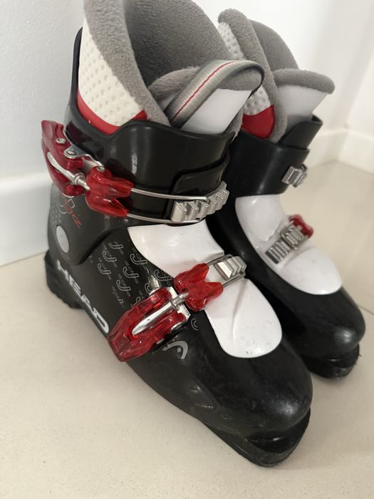 Buty narciarskie dziecięce Head Junior Edge 220-225 skorupa 261 czarne