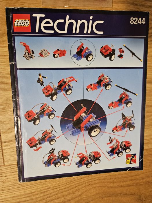 '96 LEGO technic 8244 - Convertibles