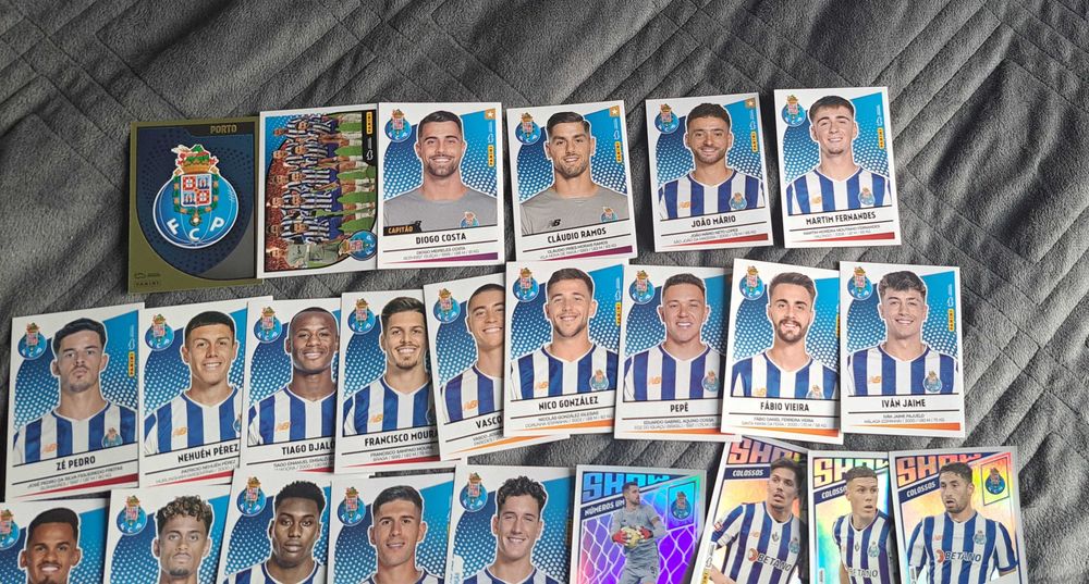 33 Cromos Jogadores do FC Porto - Futebol 2024/2025 - Panini