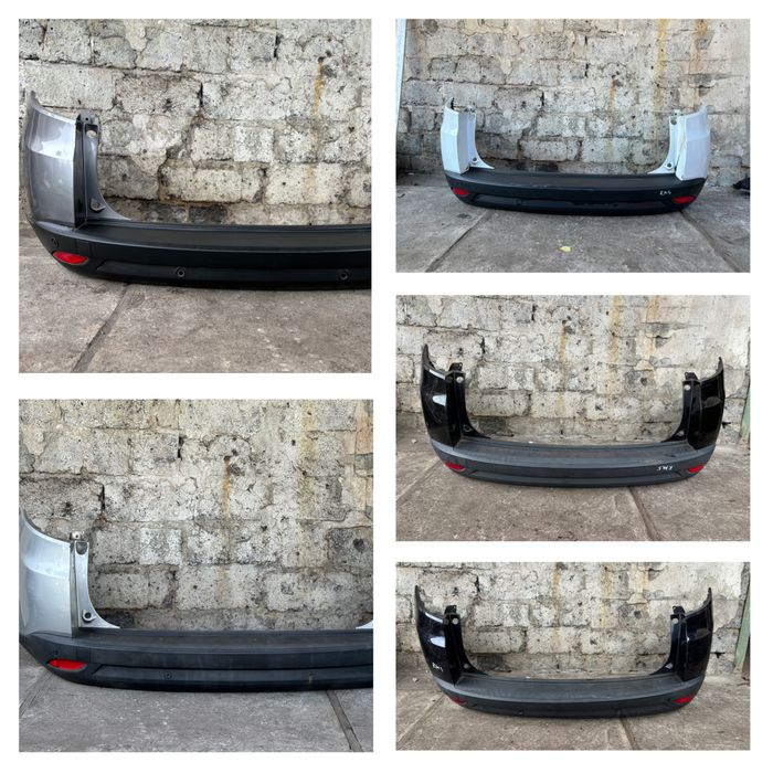 Задній бампер Renault Megane 3 універсал губа клик бампера меган 3