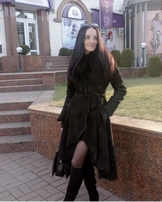 Натуральна замшева дублянка бренду ice queen