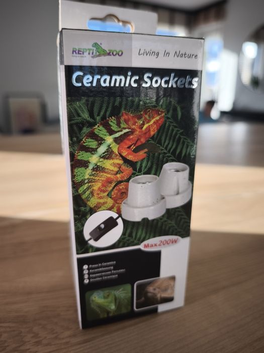 Oprawka ceramiczna do terrarium 200W