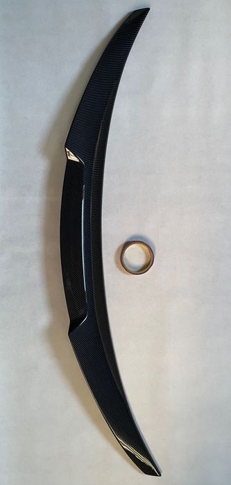Spoiler Lotka Dokładka M4 Style BMW F10 CZARNY POŁYSK / CARBON