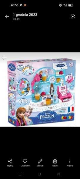 lodziarnia Frozen Elsa kasa dodatki