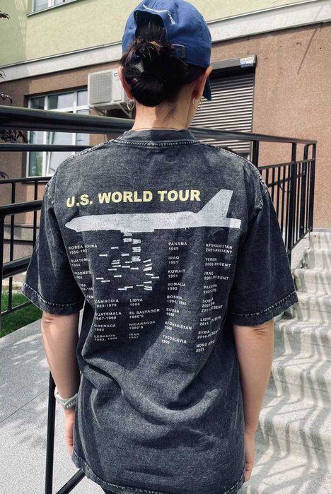 Футболка FOG World Tour Heavy Weight Tee, S, M, XL