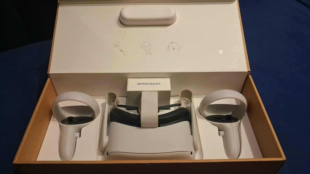 Gogle VR Oculus Meta quest 2 ***STAN BDB***