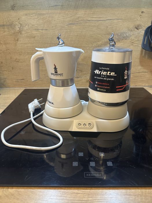 Ariete Breakfast Station 3w1 | Kawiarka + Spieniacz