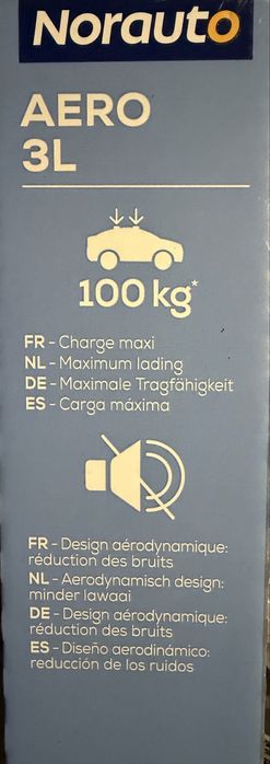 Conjunto  2 Barras Tejadilho aerodinamicas