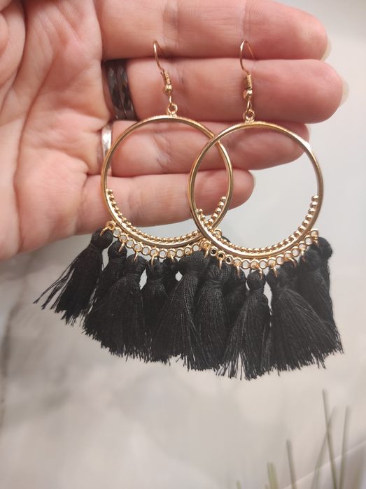Kolczyki Boho kolorowe