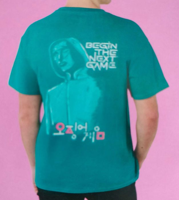Squid Game koszulka t-shirt 100% bawełna Netflix XXL Carbotex