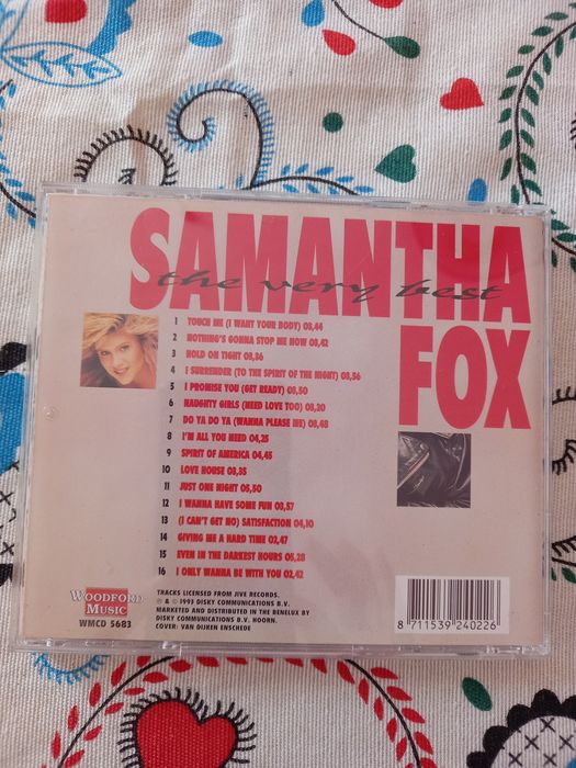 Cd Samantha Fox the very best