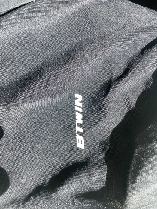 Calções BTT / CICLISMO BTWIN Pretos Almofadados, TAM L