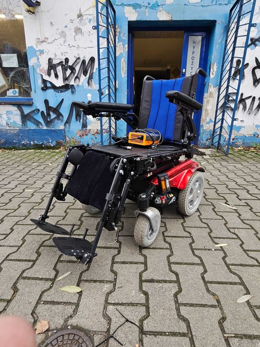 Wózek elektryczny Quick Salsa z windą i elektryką fotela